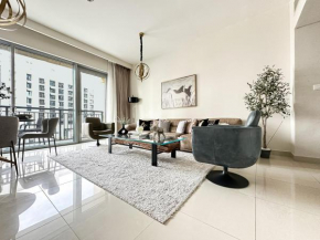 Trophy Lux 2BR Creek Harbour Suites with Iconic Burj Khalifa Views